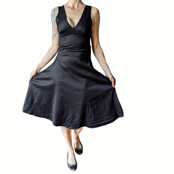 Folter Black Widow Spider Spiderweb Dress Halloween Retro Goth RARE - Picture 6 of 15